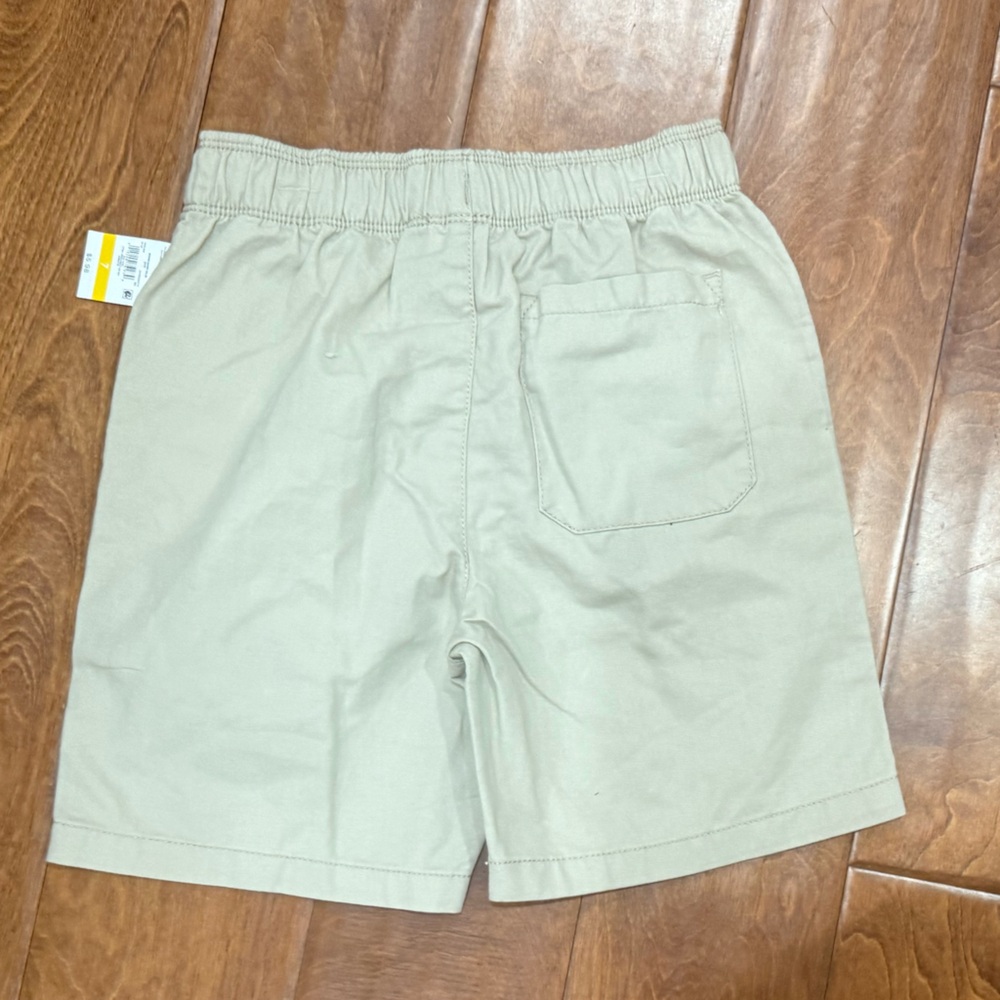 NWT Size 7 Garanimals Beige Woven Shorts